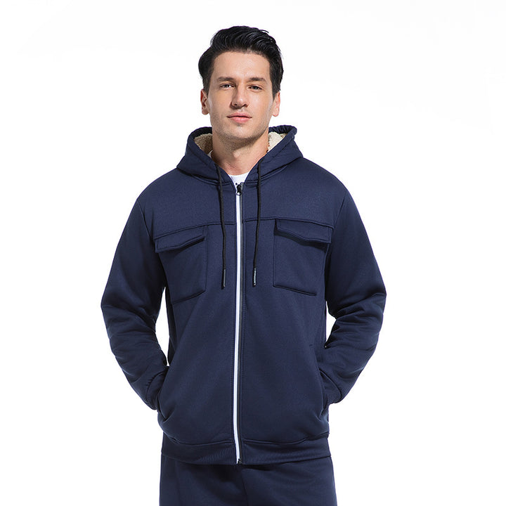 Men's Comfortable Hooded Jacket Mune Fashion