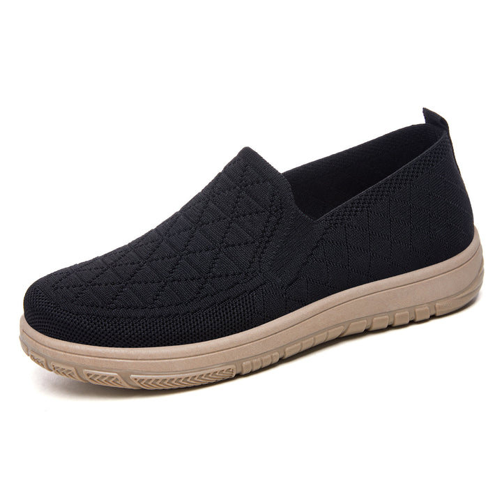 Women's breathable knit slippers with orthopedic cushioning and flexible outsole Mune Fashion