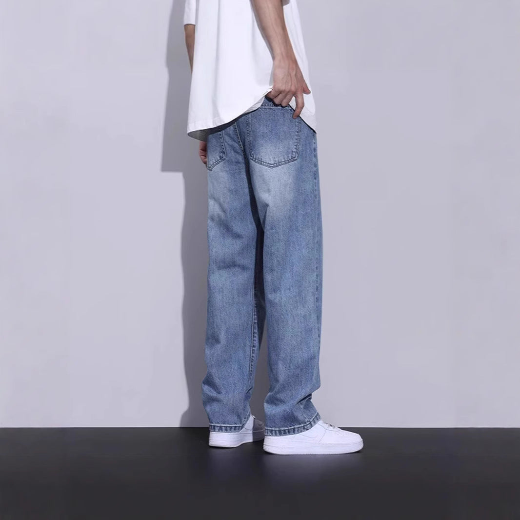 Men's Comfortable Loose-Fitting Jeans Mune Fashion