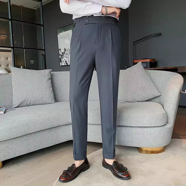 Men's Elegant Tailored Trousers Mune Fashion