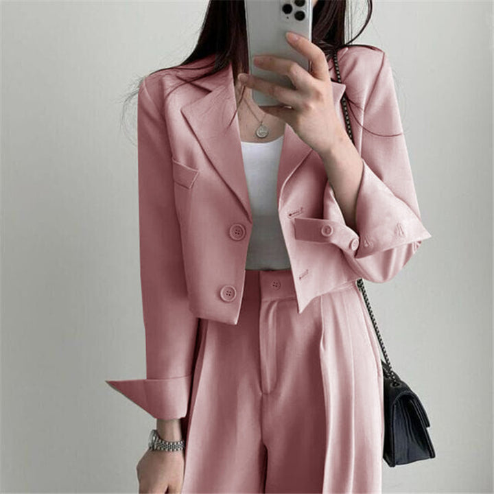 Women's Wide Cut High-Waisted Pants Mune Fashion