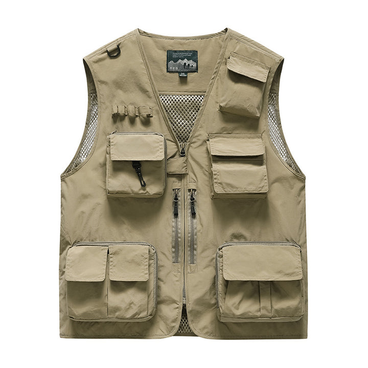 Men's multifunctional fishing vest with pockets Mune Fashion