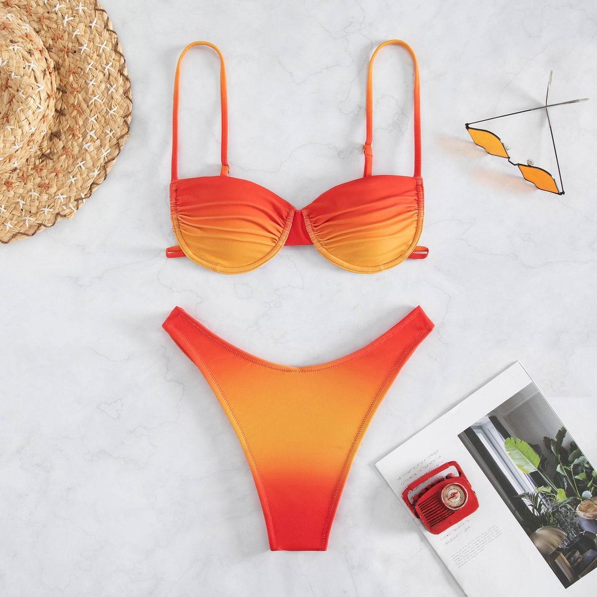 Ladies Bikini Set with padded top and figure-flattering cut Mune Fashion