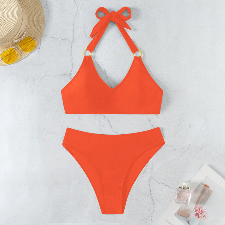 Women's triangle bikini with adjustable straps and elegant accents Mune Fashion