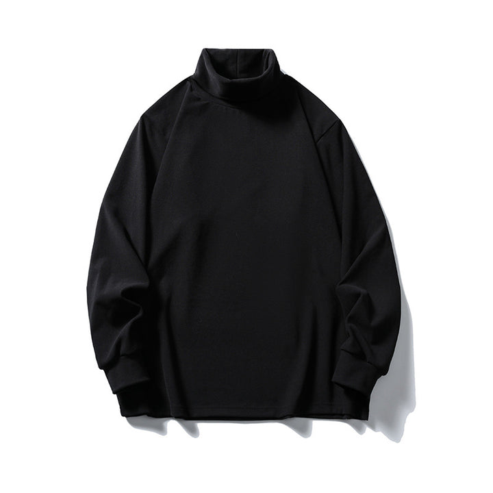 Unisex Oversize-Half-Roll Neck Sweater made of fine Jersey with raglan sleeves and ribbed cuffs Mune Fashion