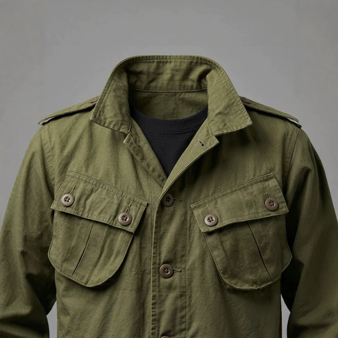 Men's utility jacket with large pockets