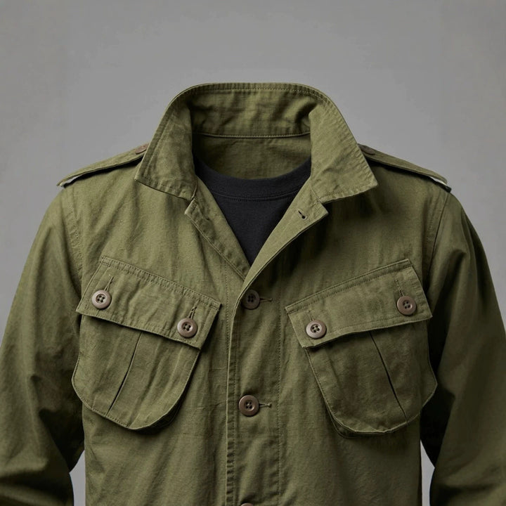 Men's utility jacket with large pockets