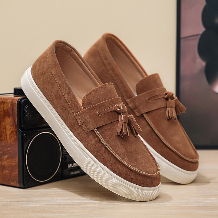 Men's Elegant Moccasins with Tassels