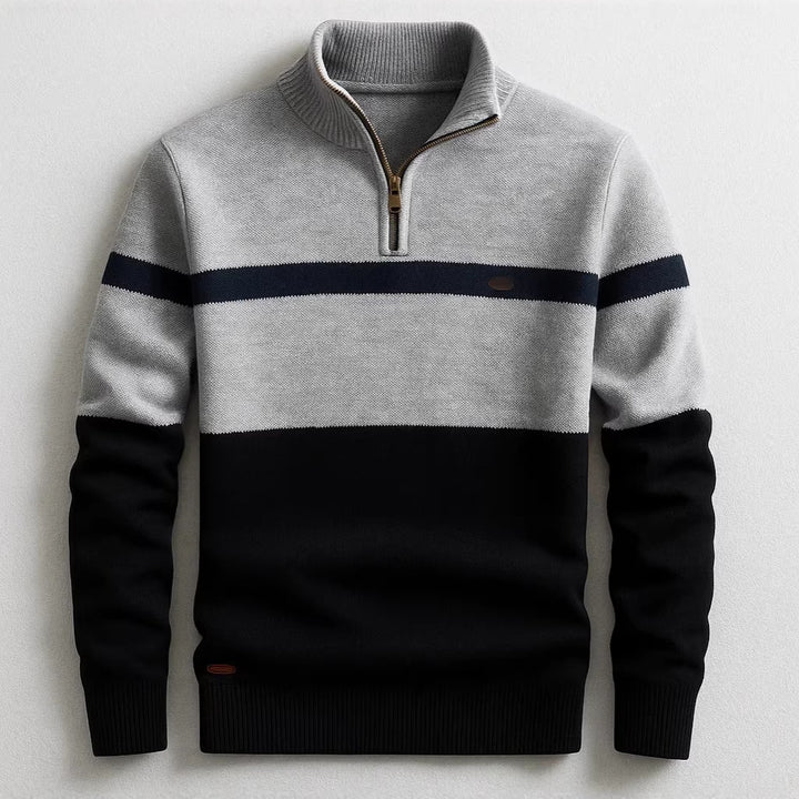 Men's Stylish Half-Zip Sweater