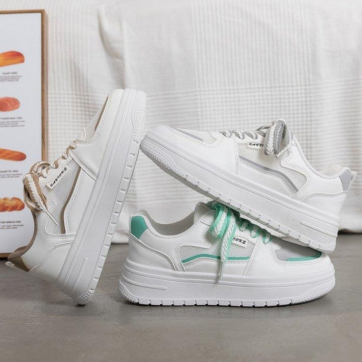Ladies sporty sneakers with airy mesh surface and cushioning sole Mune Fashion