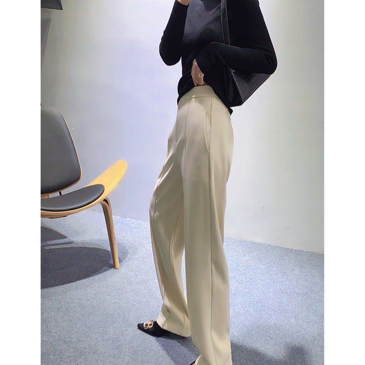 Women's Elegant and Chic High-Waisted Trousers Drune