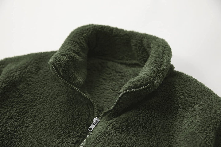 Men's Fleece Jacket with Soft Inner Lining and Practical Pockets Mune