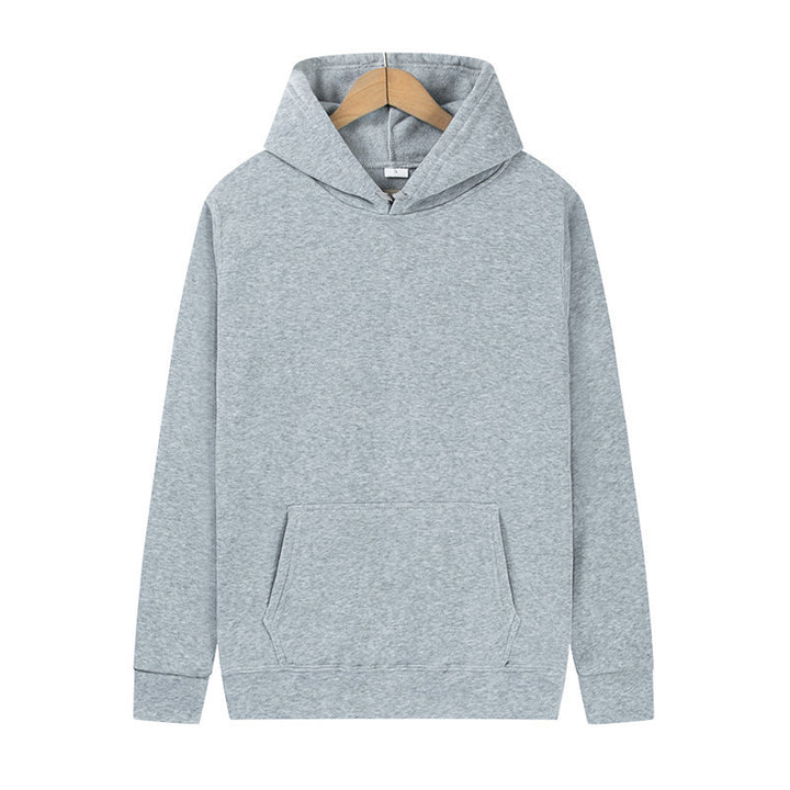 Unisex minimalist hoodie without zipper with brushed French terry on the inside and integrated kangaroo pocket Mune Fashion