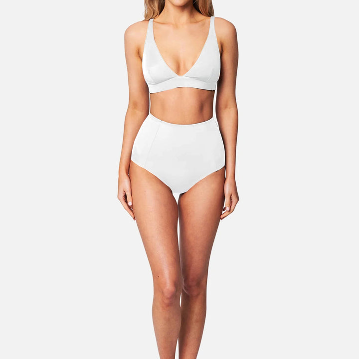 Ladies High-Cut Bikini with Deep V-Neck Mune Fashion