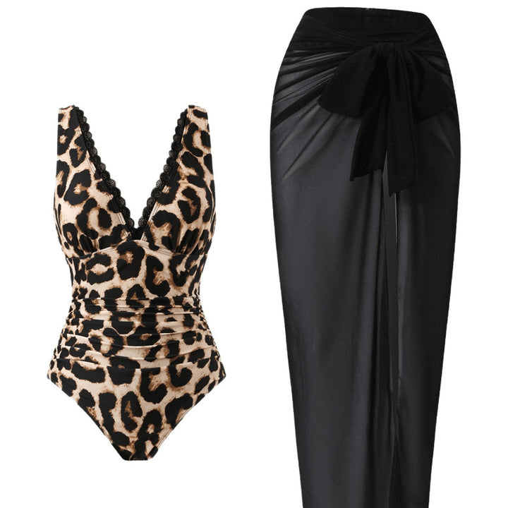 Women's swimsuit with draped skirt Mune Fashion