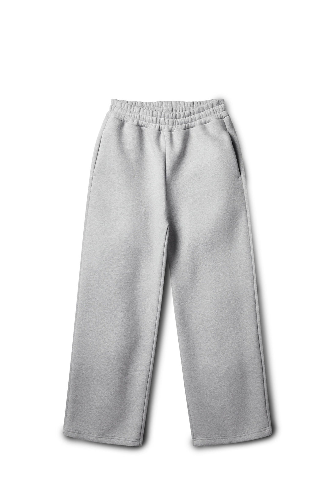 Unisex straight-cut jogging pants with a high elastic waistband and side inset pockets Mune Fashion