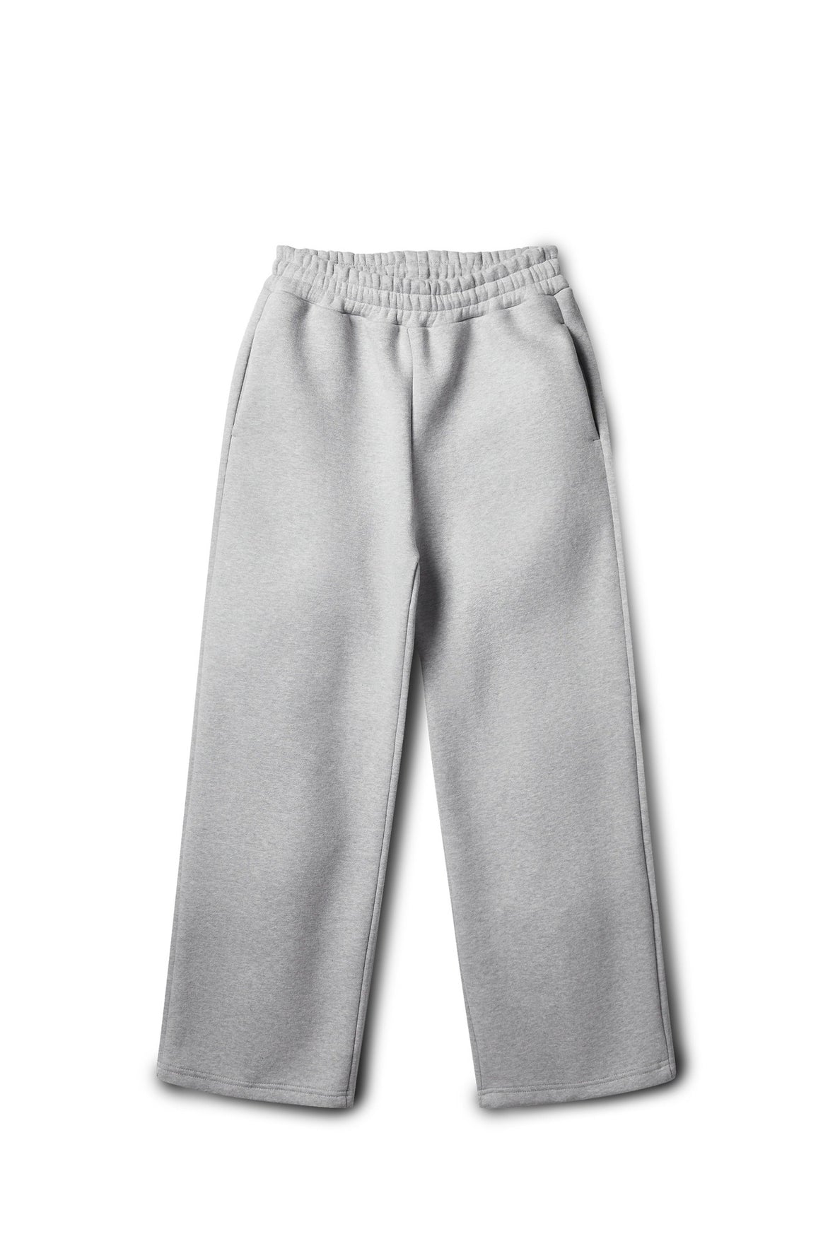 Unisex straight-cut jogging pants with a high elastic waistband and side inset pockets Mune Fashion