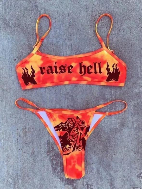 Women's Sport Bikini with striking graphic design Mune Fashion