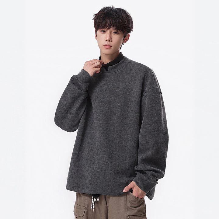 Women's High-Quality Standing Collar Sweater Mune Fashion