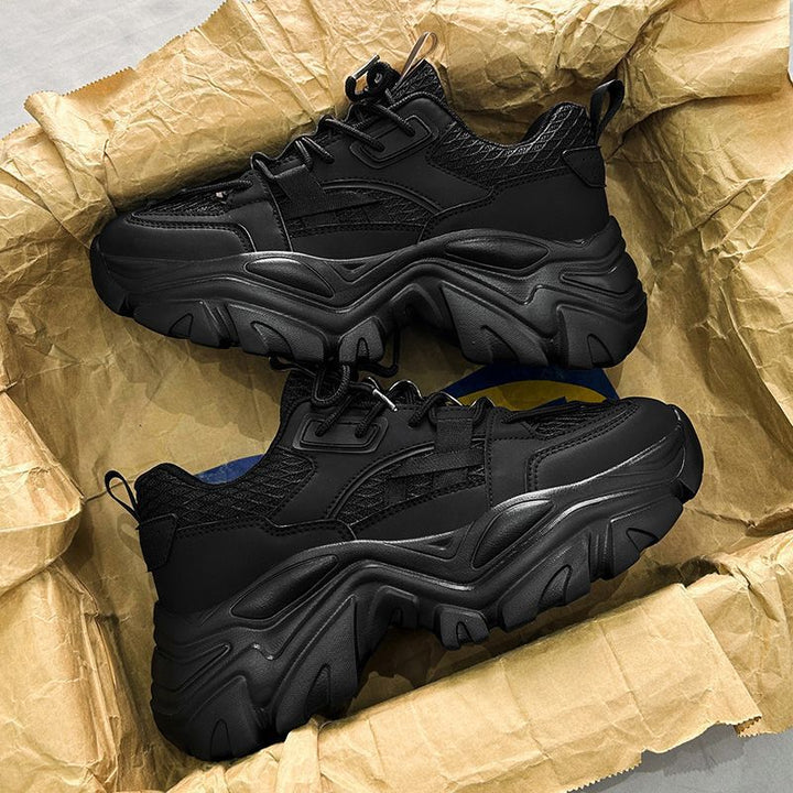 Ladies sporty sneakers with non-slip sole and breathable mesh inserts Mune Fashion