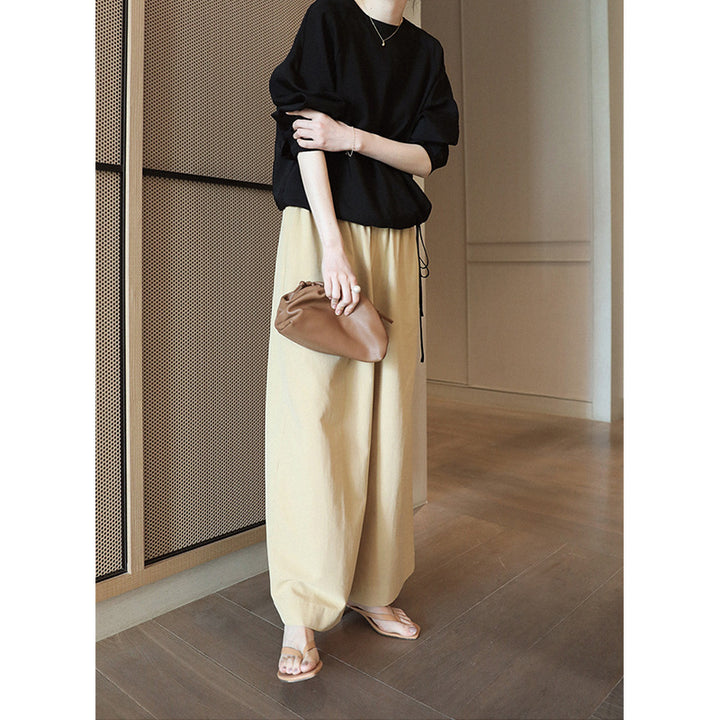 Women's elegant and airy blouse with balloon sleeves Drune