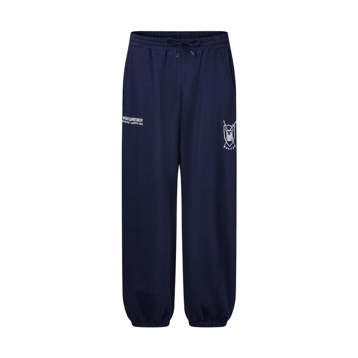Women’s lounge jogging pants with elastic waistband, drawstring and gathered leg endings Mune Fashion