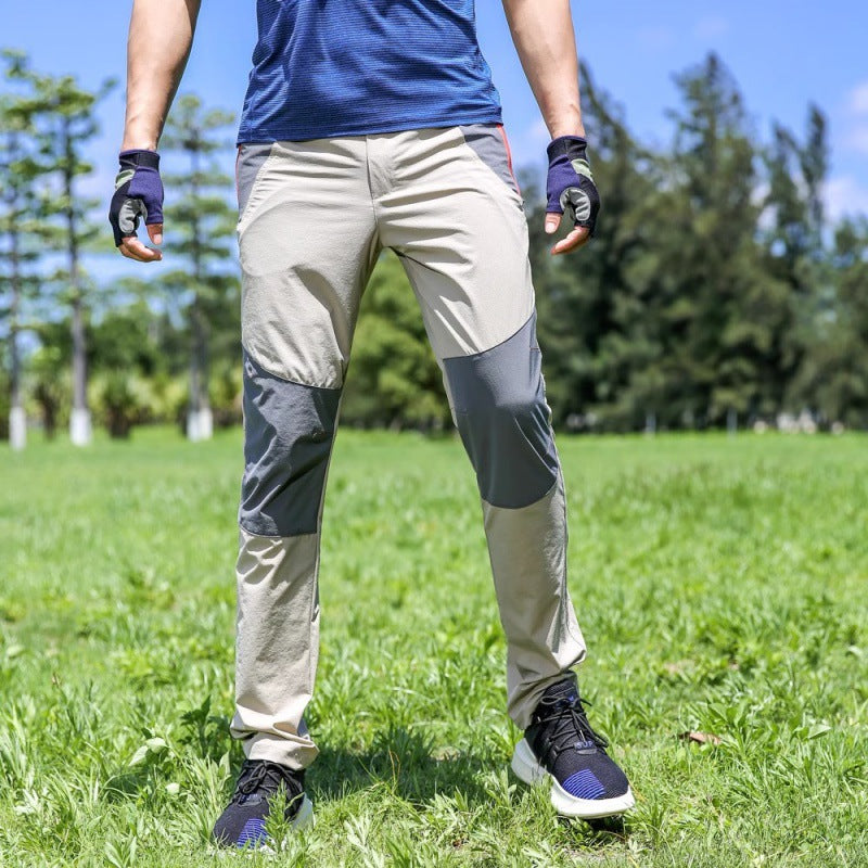 Men's lightweight stretch outdoor pants with reinforced knees and ergonomic fit Mune Fashion
