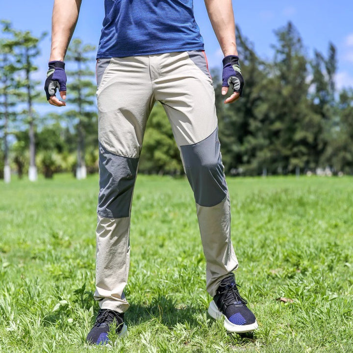 Men's lightweight stretch outdoor pants with reinforced knees and ergonomic fit Mune Fashion