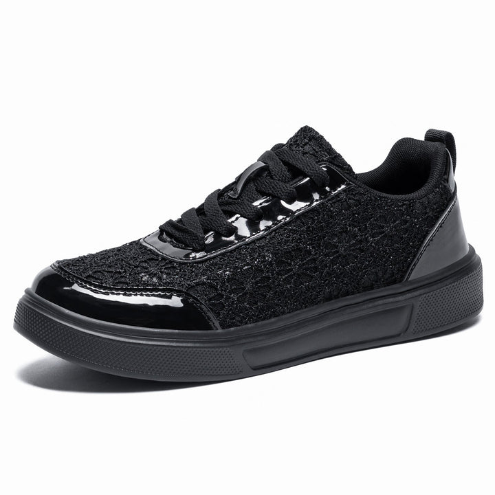 Women's sneakers with filigree pointed design and cushioned sole Mune Fashion