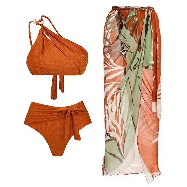 Women’s bikini set with asymmetrical design and fashionable details Mune Fashion