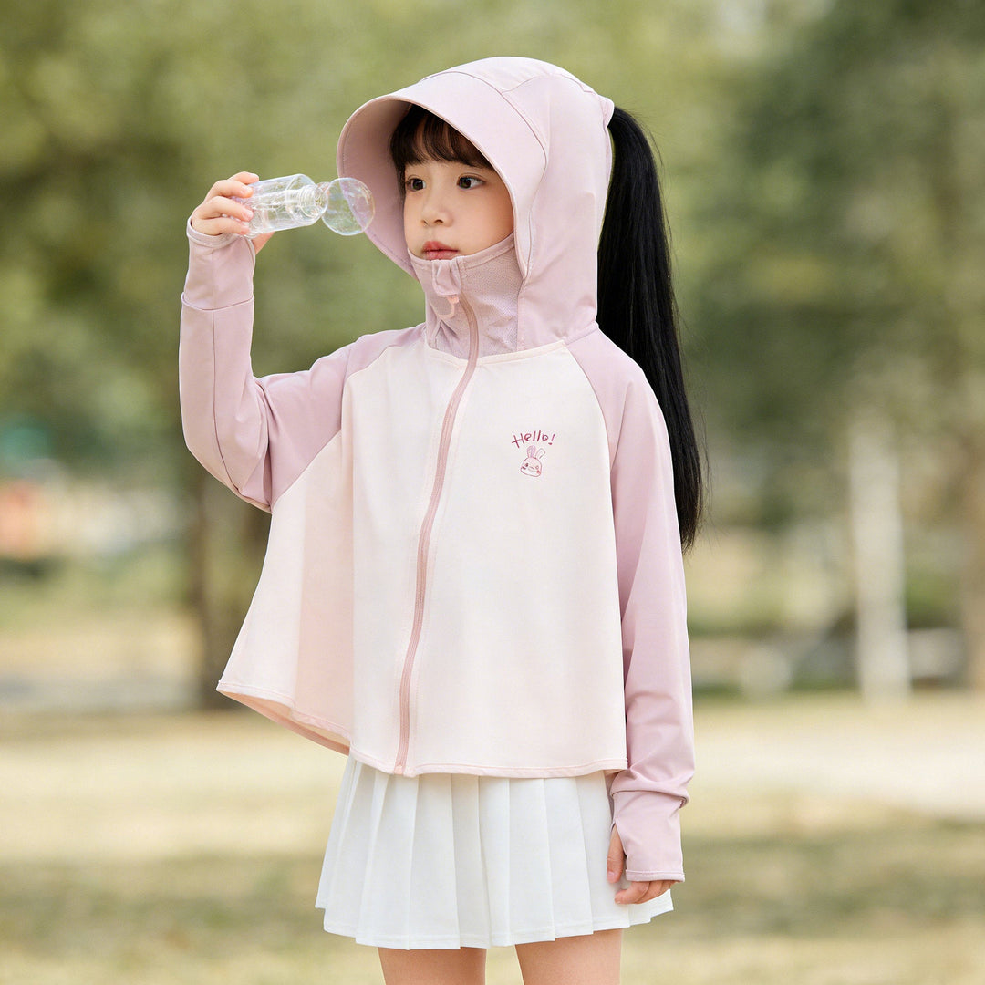 Children's UV Protection Hoodie Jacket Mune Fashion
