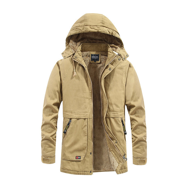 Men's Urban Field Parka with all-over teddy fleece lining and multiple pockets Mune Fashion