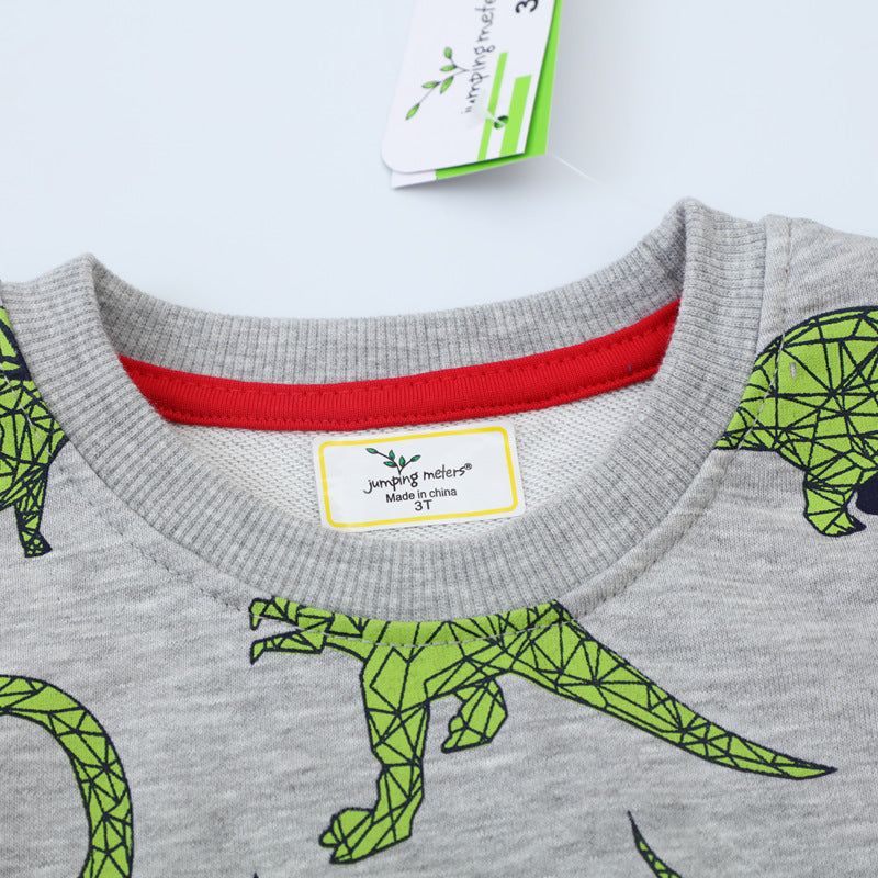 Children's sweatshirt with creative dinosaur pattern Mune Fashion