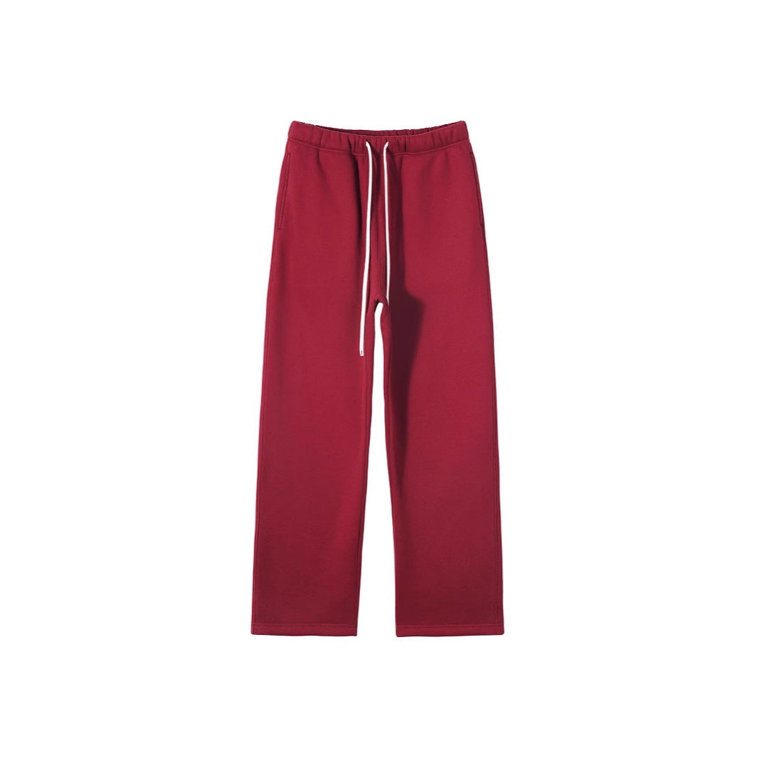 Women’s wide Relax sweatpants with elastic comfort waistband, contrasting drawstring, and straight leg Mune Fashion