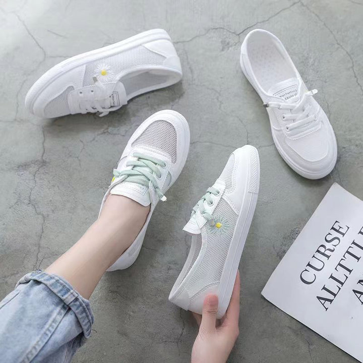Women's casual sneakers with colorful floral pattern Mune Fashion