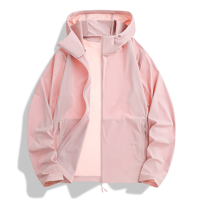 Women's Windproof Hooded Jacket Mune Fashion