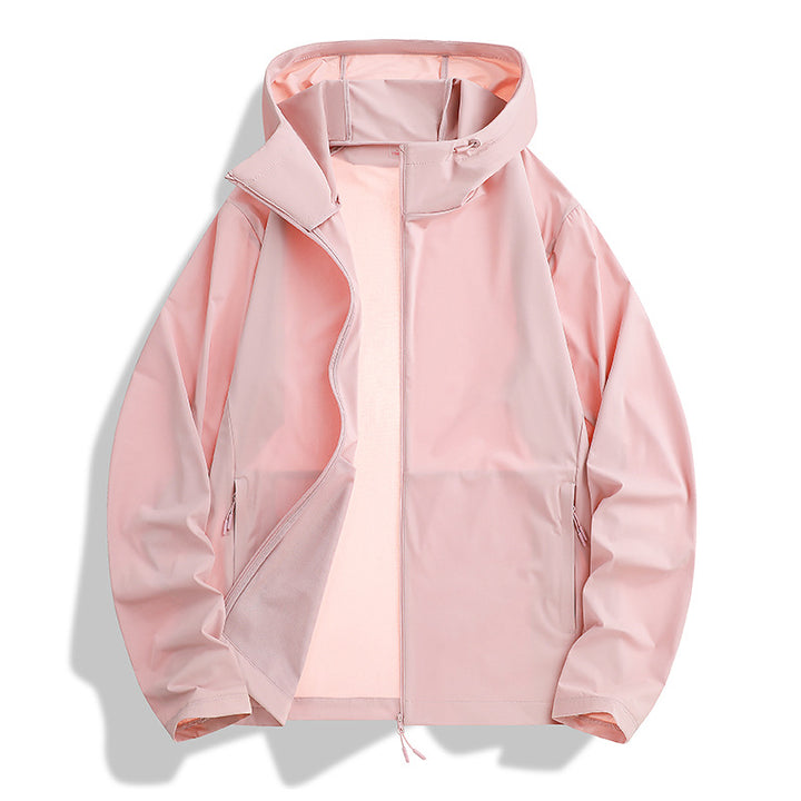 Women's Windproof Hooded Jacket Mune Fashion