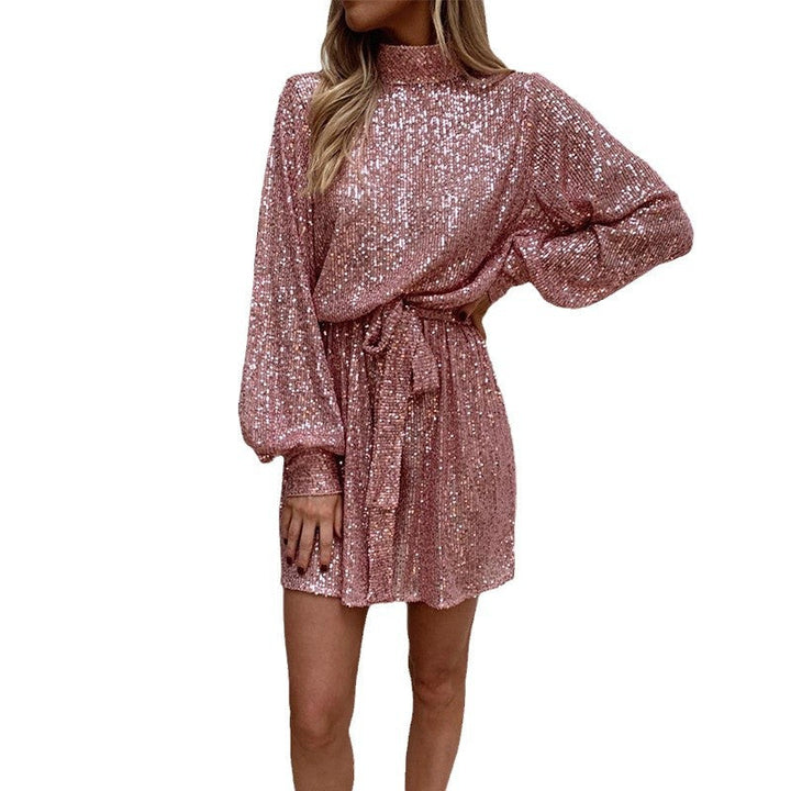 Women's Glittering Cocktail Dress Mune