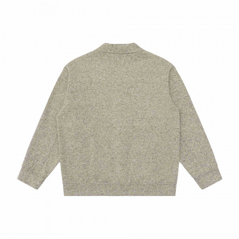 Unisex Oversize Knit Cardigan with V-neck, full button placket and patch side pockets Mune Fashion