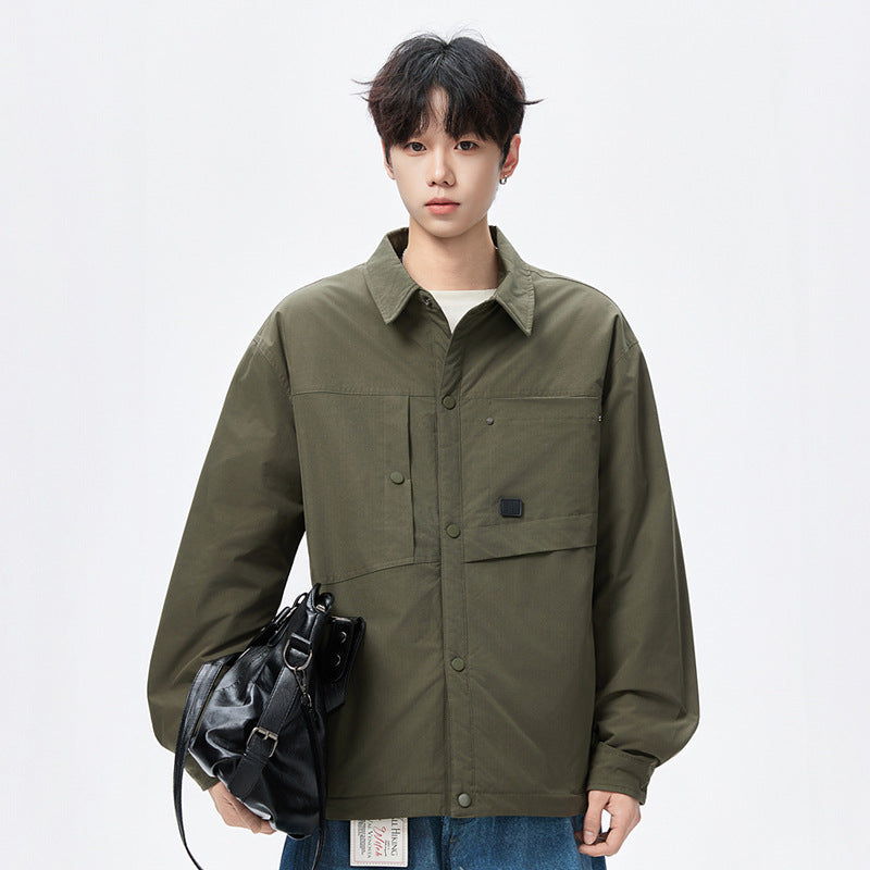 Herren Funktionale Fieldjacke mit Thermofutter und Utility-Taschen Mune Fashion
