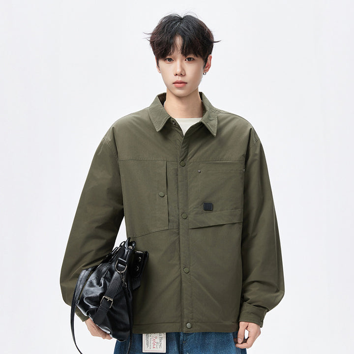 Herren Funktionale Fieldjacke mit Thermofutter und Utility-Taschen Mune Fashion