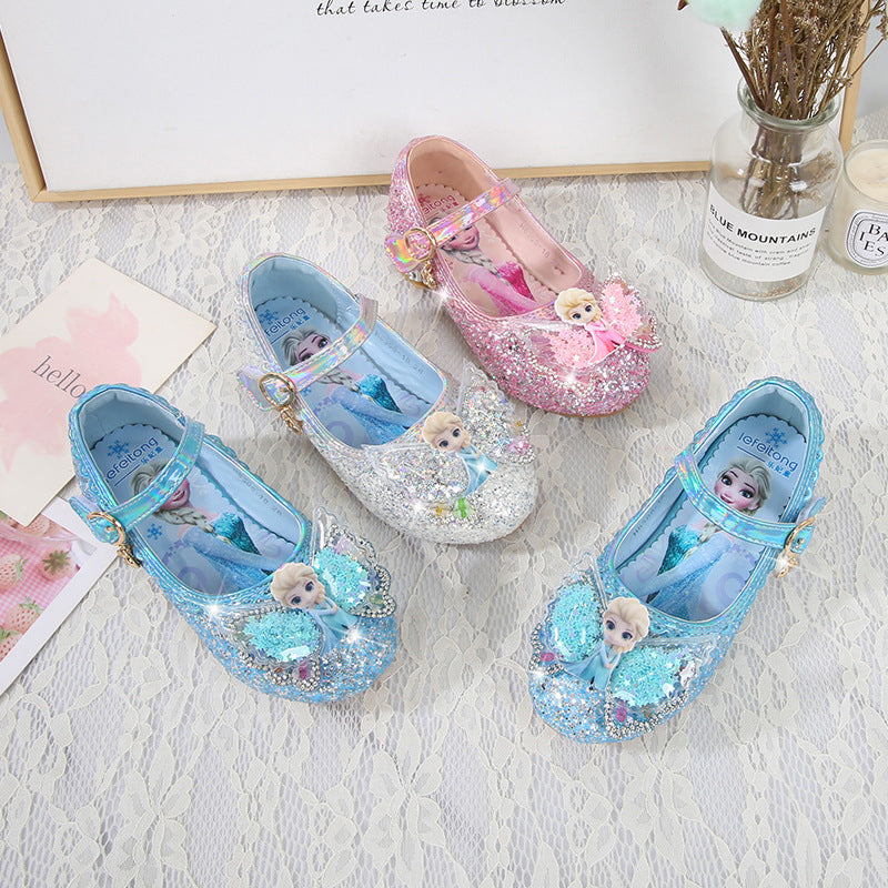 Ladies Glittering Ballet Shoes Mune Fashion