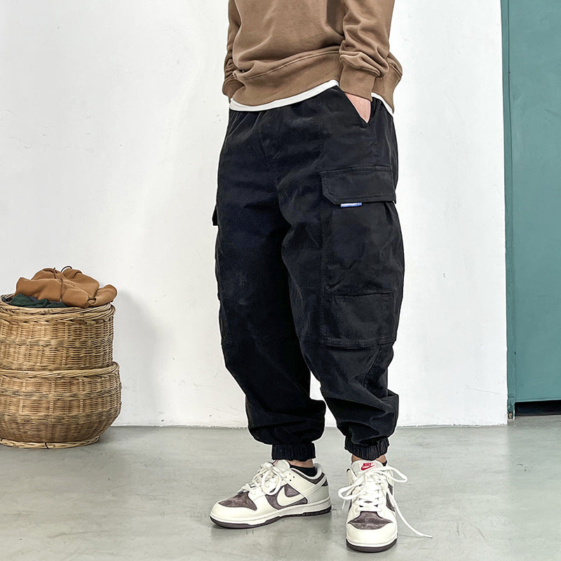 Men's cargo pants in camouflage utility style with straight leg and durable canvas Mune Fashion