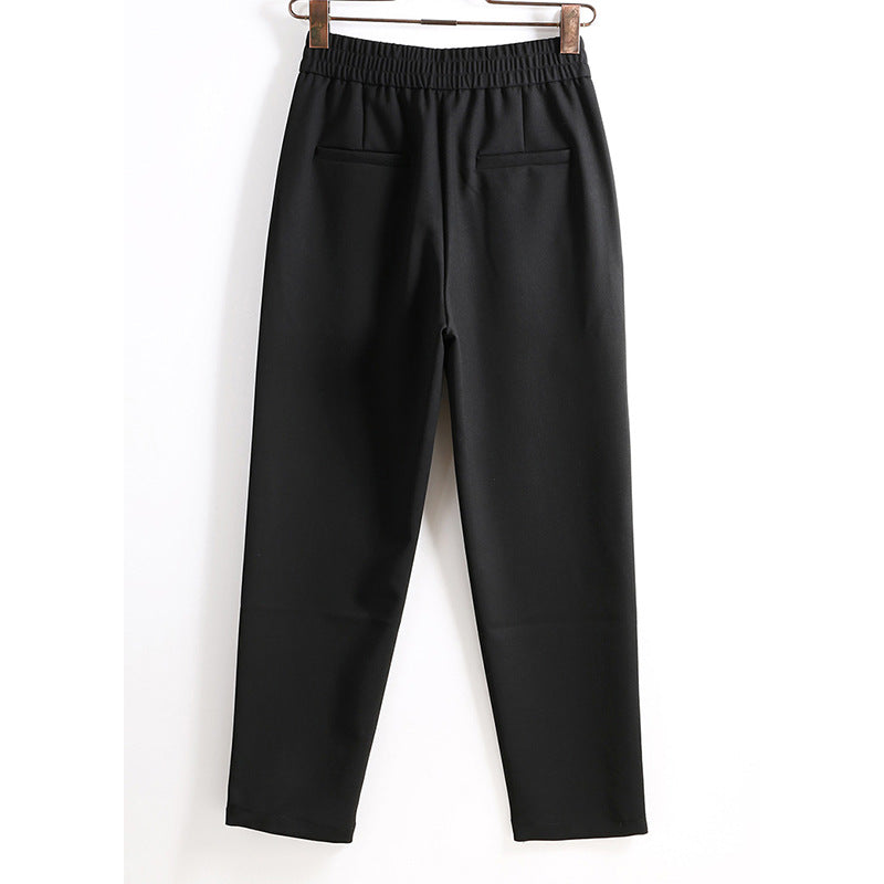 Women Elegant and Comfortable High-Waist Trousers Drune