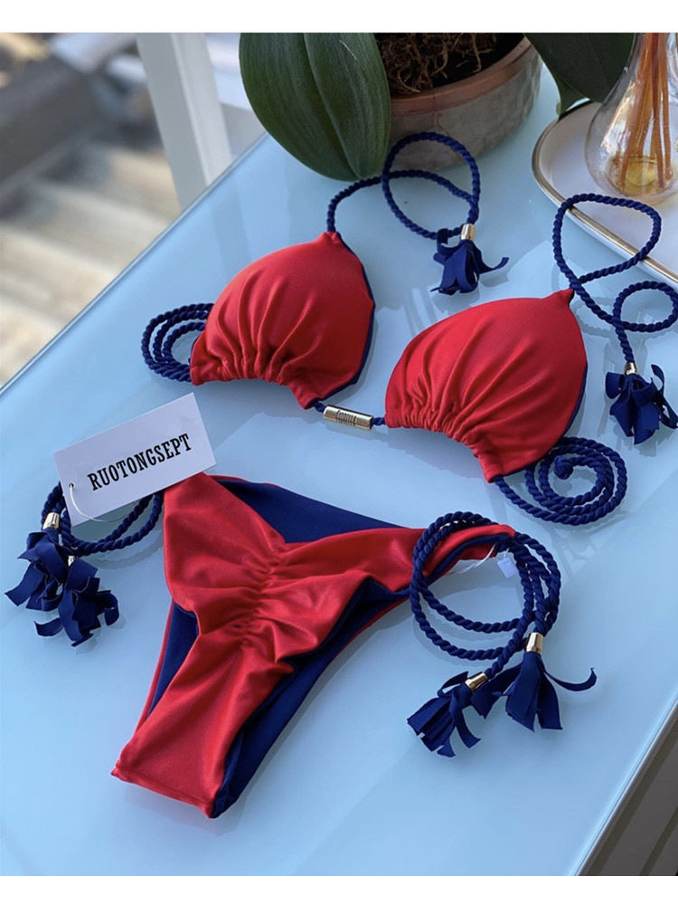 Women's bikini set with adjustable straps and sophisticated design Mune Fashion