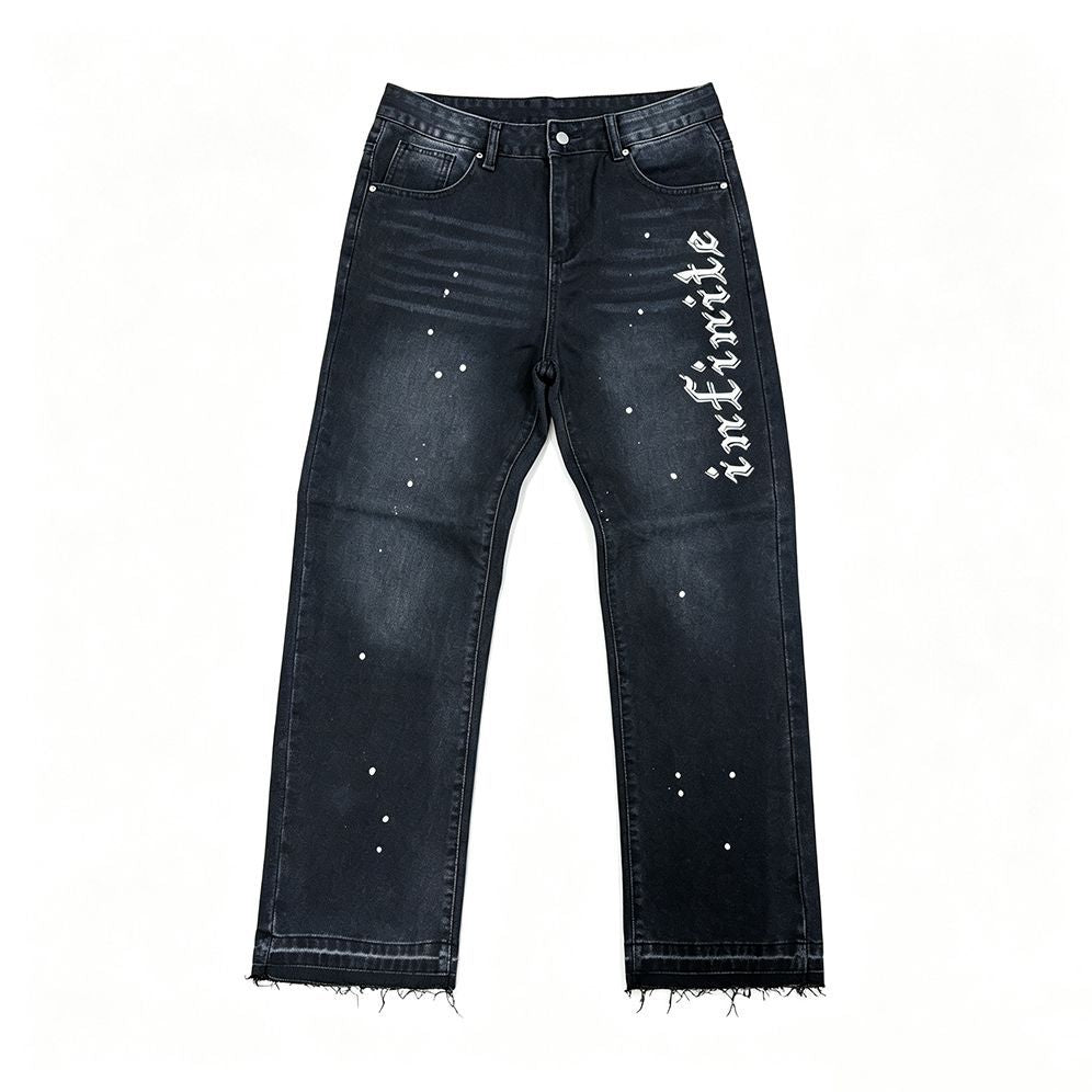 Men's Fashion Jeans with Logo Mune Fashion