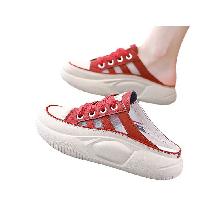 Women’s Sporty Slip-On Sneakers with Breathable Design and Padded Sole Mune Fashion