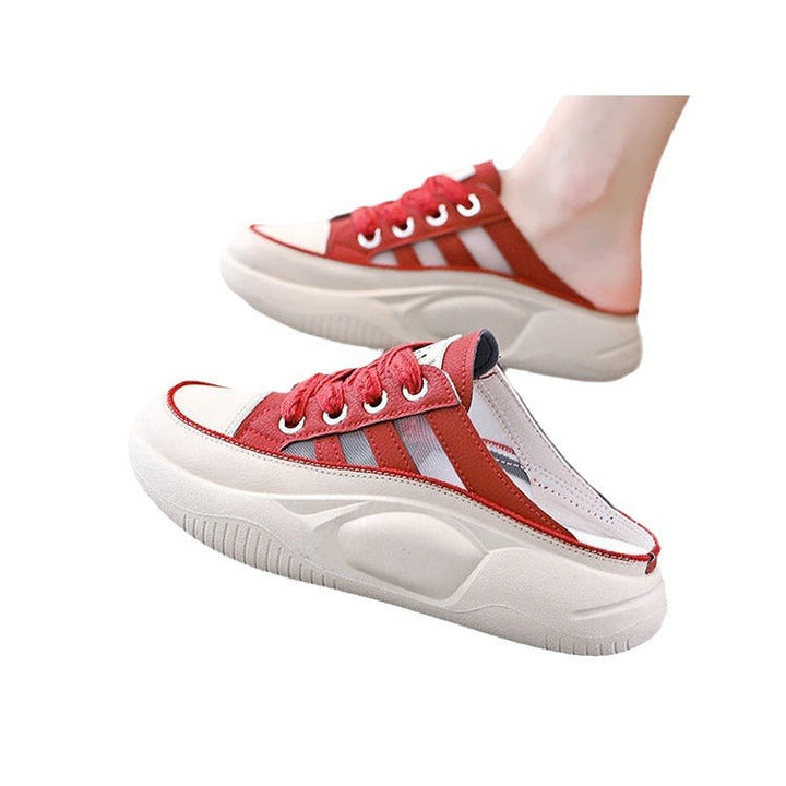 Women’s Sporty Slip-On Sneakers with Breathable Design and Padded Sole Mune Fashion