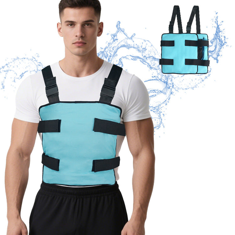 Men's cool vest with adjustable shoulder straps and Velcro fastenings Mune Fashion