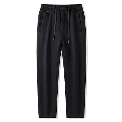 Men's thermo joggers with teddy lining, elastic waistband and zip pockets Mune Fashion